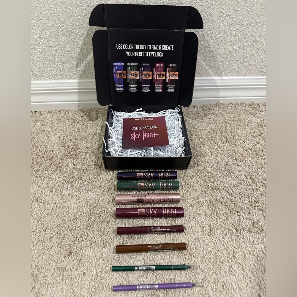 Maybelline Lash Sensational Sky High Eye Look Collection